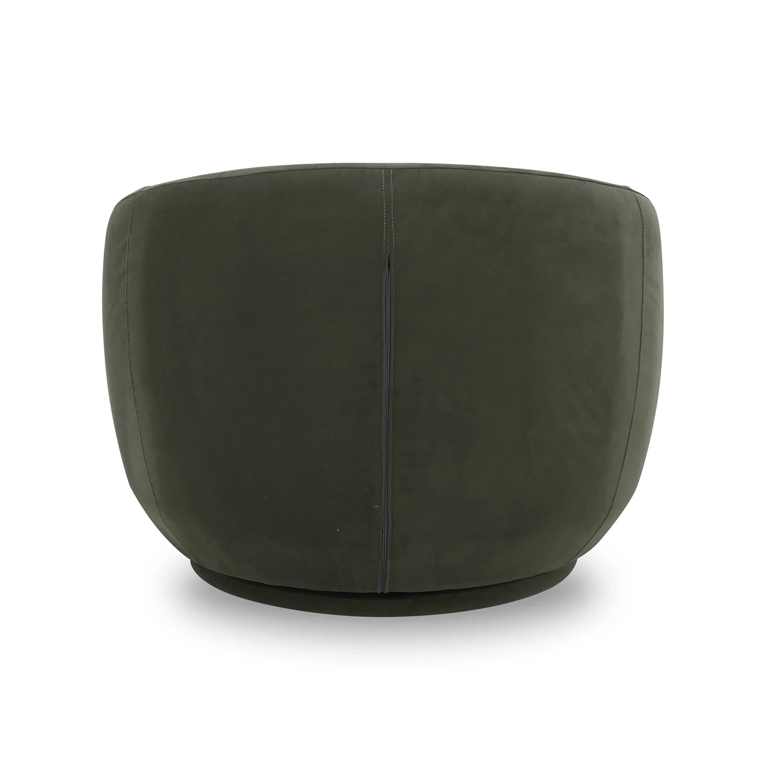 Mira Velvet Swivel Chair, Olive